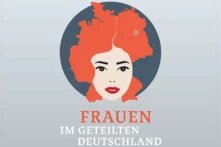 Frau mit roten Haaren, Titelmotiv der Aussstellung "Frauen im geteilten Deutschland"