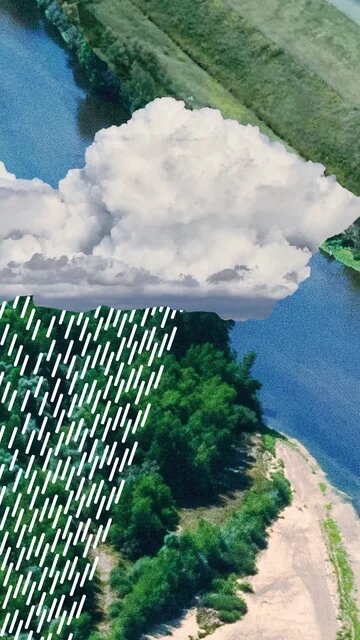 Bild von einem Fluss