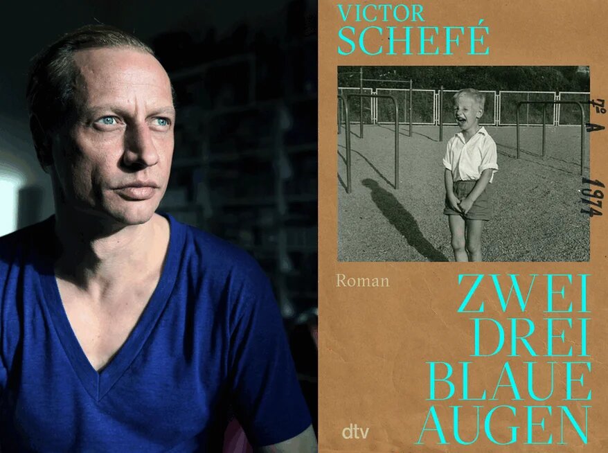 Portrait Victor Schefé mit seinem Roman „Zwei, drei blaue Augen“