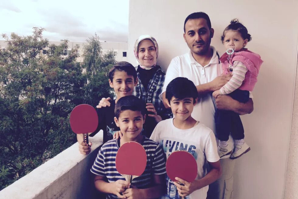 Familie Iklim im September 2015.